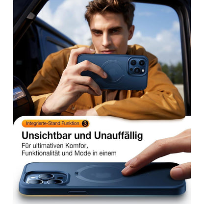 TORRAS Ostand iPhone 15 Pro Hülle MagSafe Stoßfest