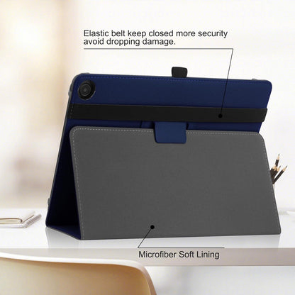 Universal Tablet Hülle 10-11 Zoll Ständer Handschlaufe Schutzhülle Blau