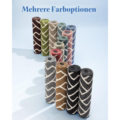 Blaues Schmutzfangmatte 80x100 cm – Rutschfest & Waschbar