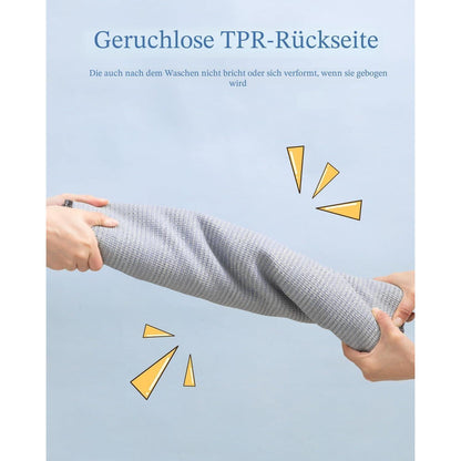 Blaues Schmutzfangmatte 80x100 cm – Rutschfest & Waschbar