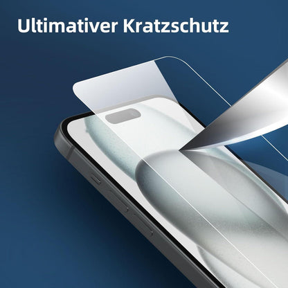 Panzer-Schutzglas für iPhone 16 Plus 15 Pro Max 15 Plus 6,7