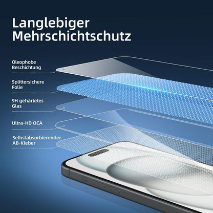 Panzer-Schutzglas für iPhone 16 Plus 15 Pro Max 15 Plus 6,7