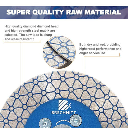 Diamant Trennscheibe 125mm doppelseitig M14 (5 Stück)