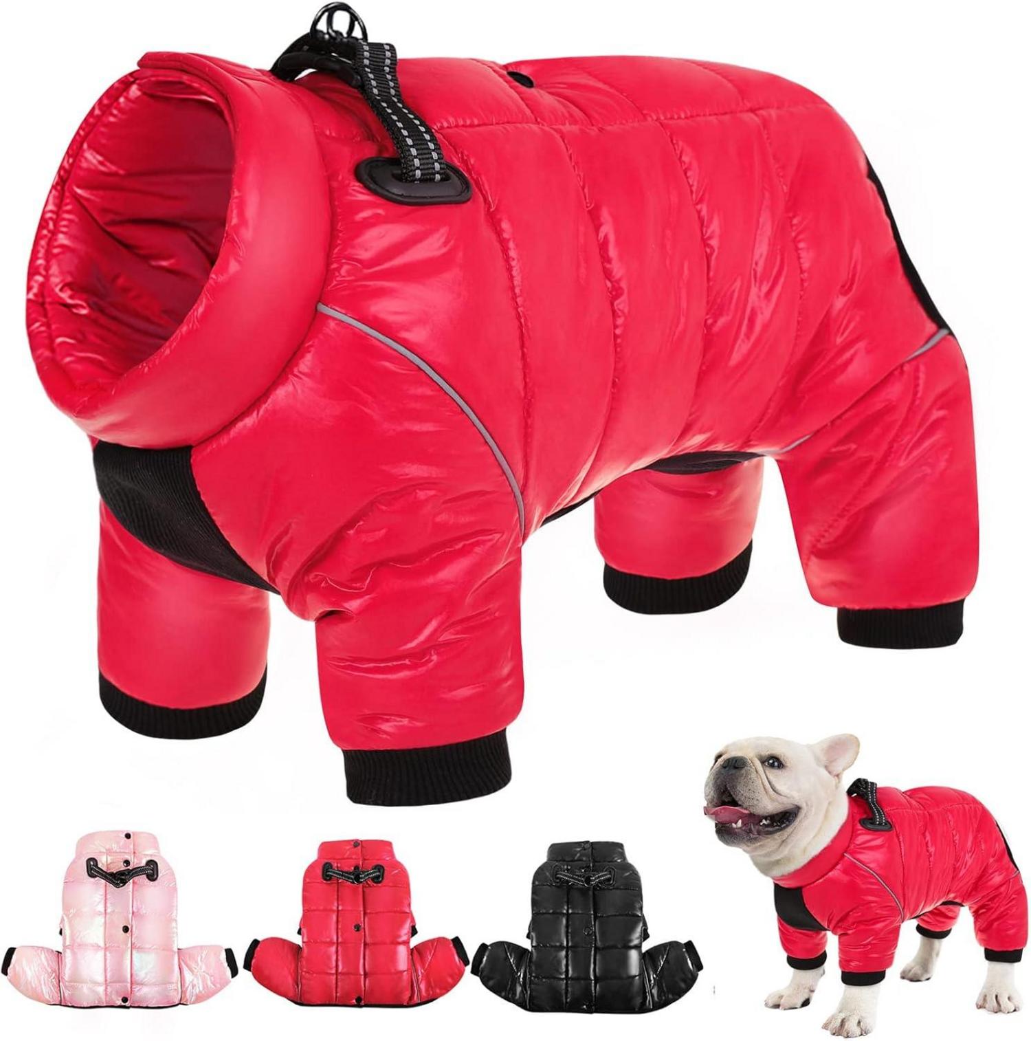 Wasserdichter Hundemantel Winter Warme Hundejacke für Kleine Mittel