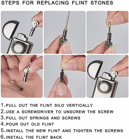 Flameless Windproof Lighter Feuerzeugbenzin