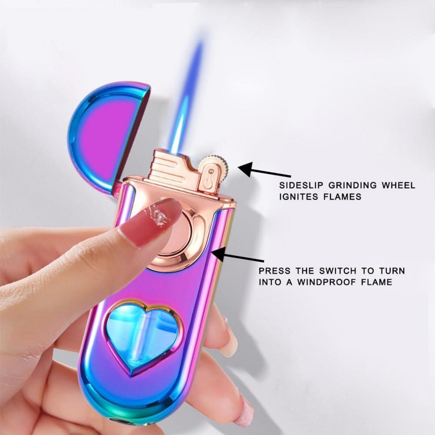 Flameless Windproof Lighter Feuerzeugbenzin