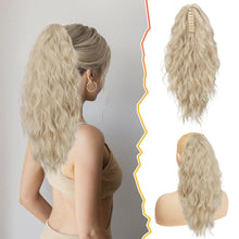 Lockige Pferdeschwanz Verlängerung Clip in Haarverlängerung 45cm