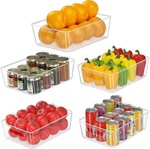 Kühlschrank Organizer Set 5er Spülmaschinenfest BPA-Frei Transparent