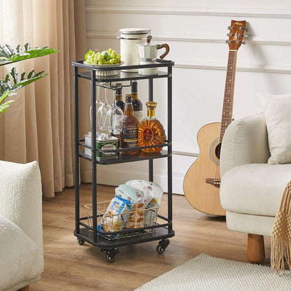 3-Tier Bar Servierwagen mit