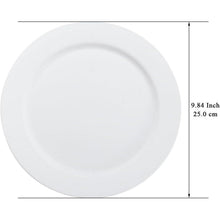Kunststoff Teller Set 12 Stück 25cm Outdoor Camping Garten