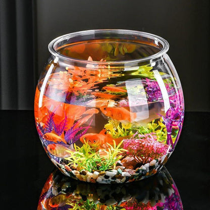 24cm Aquarium Fischglas Fischschale Fischtank Kugelaquarium Wohnzimmer Büro Dekoration