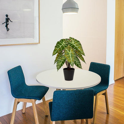 Kunstpflanze Calathea Zebrina Alocasia Sanderiana Deko Zimmerpflanze