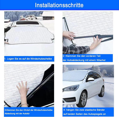 Frontscheibenabdeckung Auto Winter Sonnenschutz 145x95cm