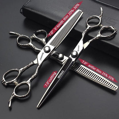 Professionelle Haarschneider Schere 7 Zoll 4er Set