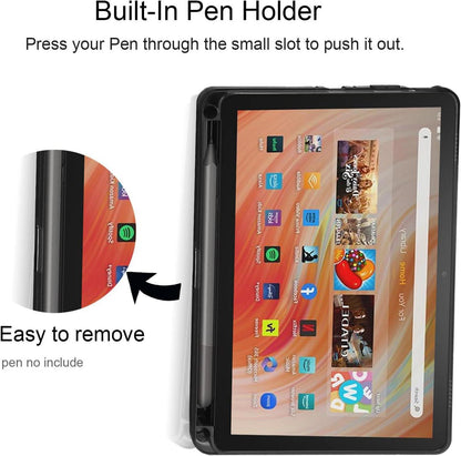 Transparente Hülle für Amazon Fire Max 11 Tablet - Auto Sleep/Wake & Stifthalter