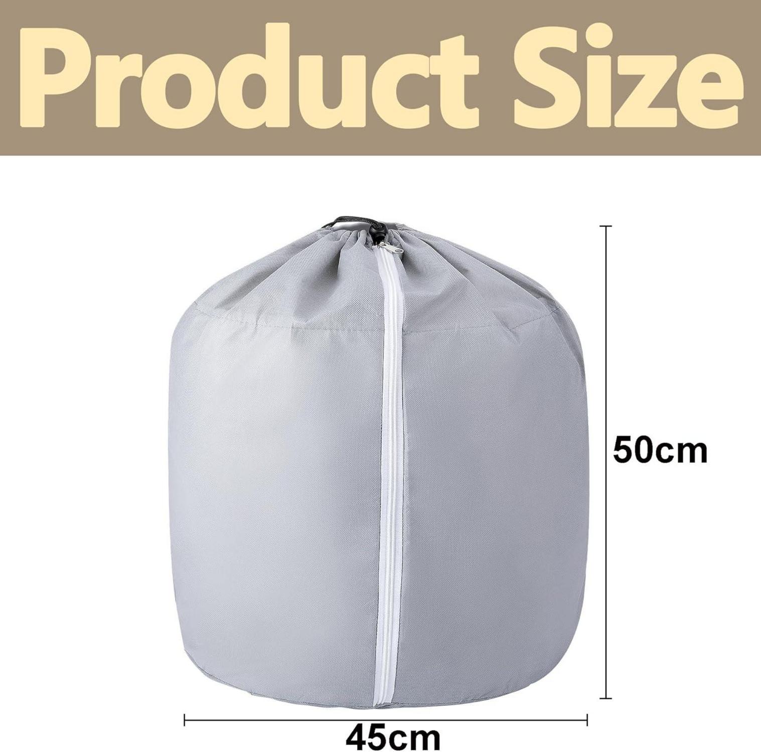 Thermo Topfschutz 2 Stück - Winter Topfschutz 50x45cm für