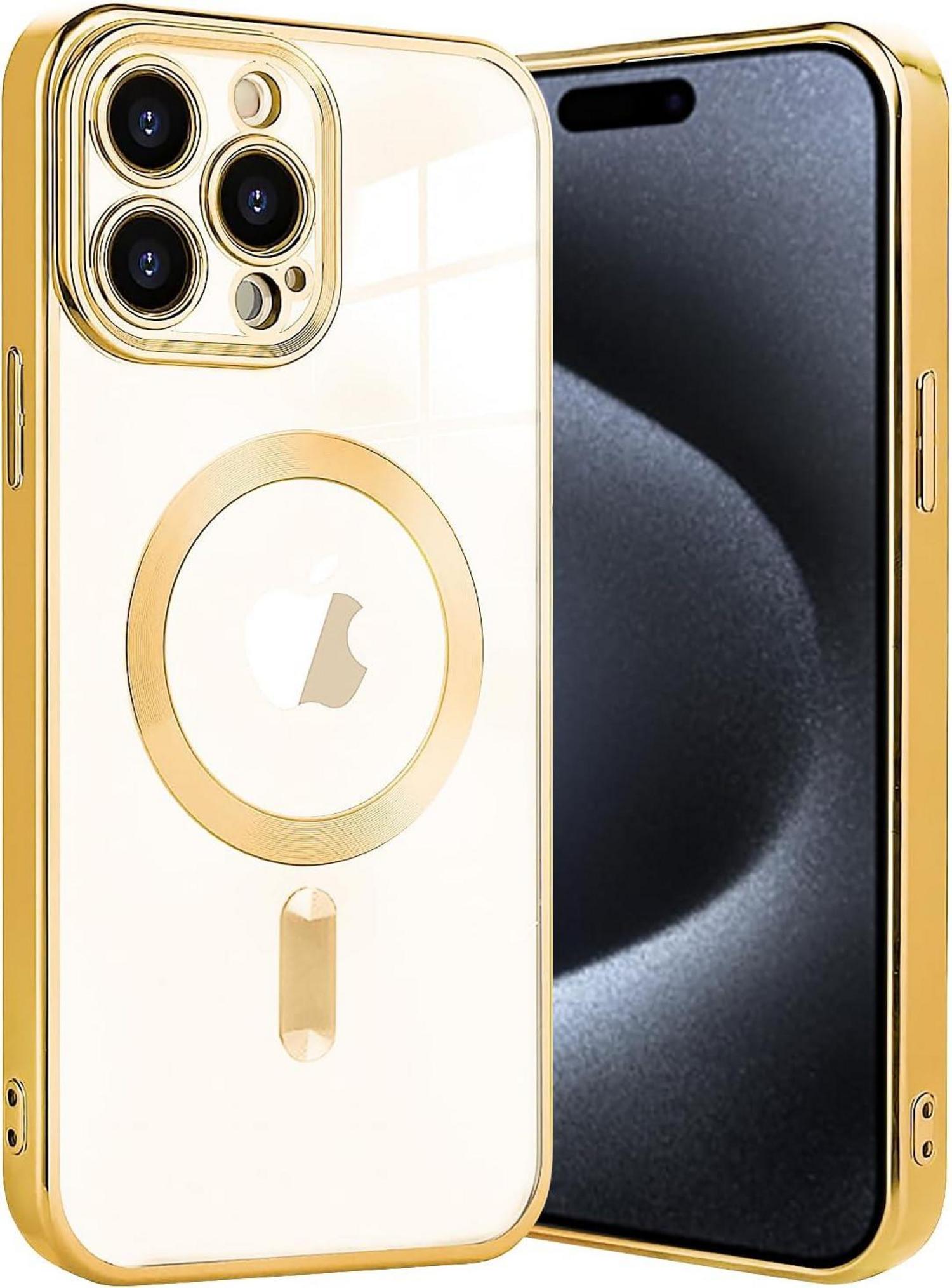 Transparente Magnetische Handyhülle für iPhone 15 Pro Max