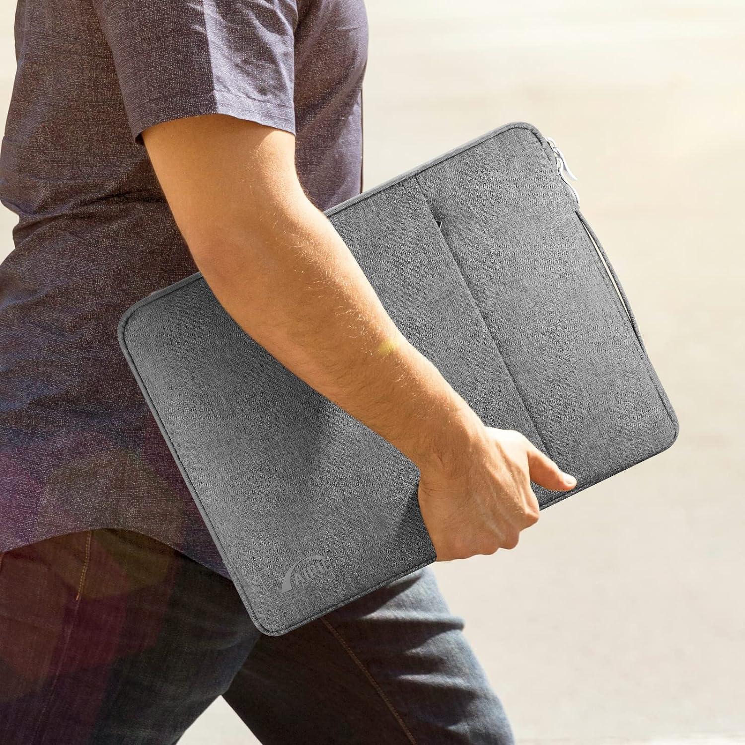 Laptoptasche 15 15,6 16 Zoll Spritzwassergeschützte Hülle 800D - Schwarz