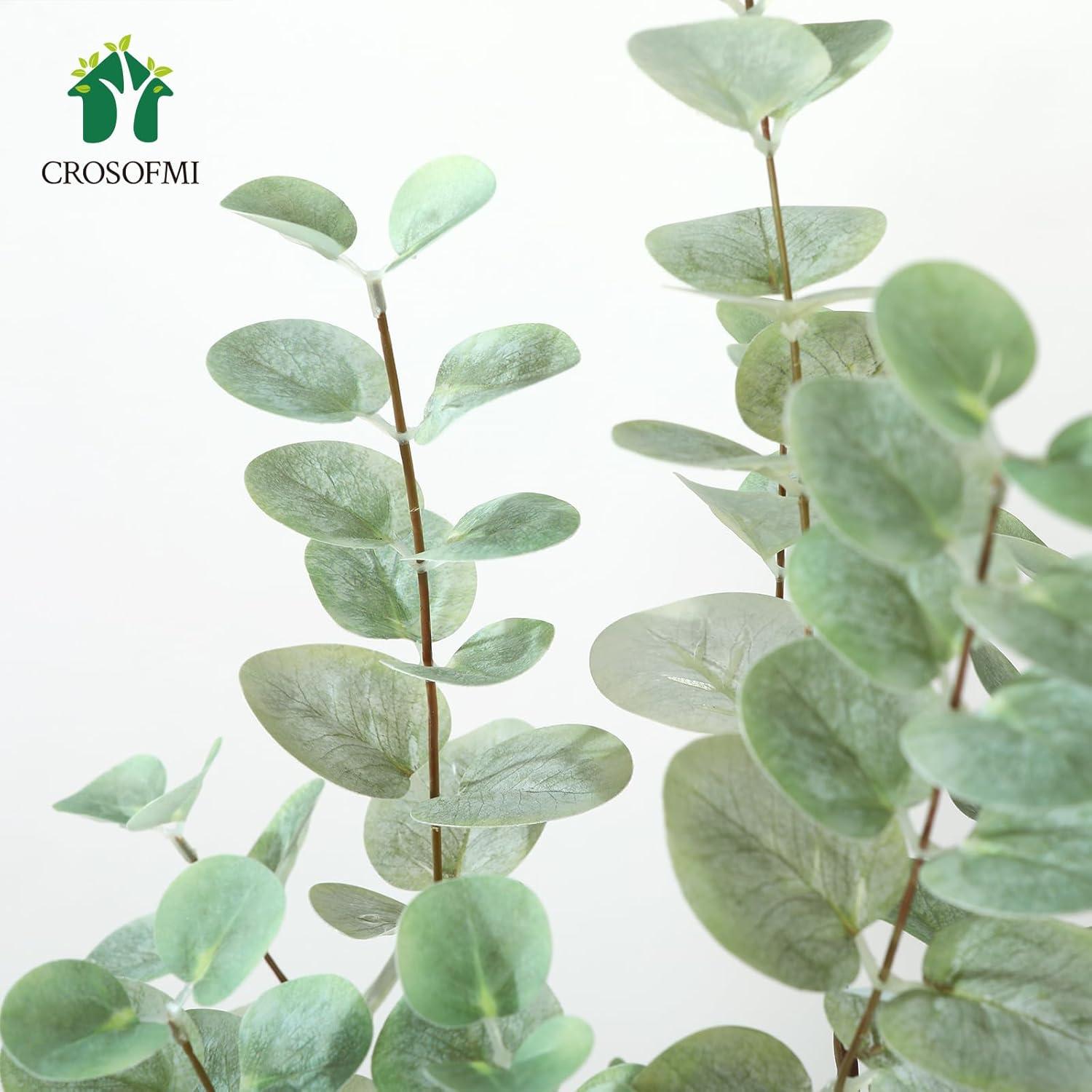 Künstliche Pflanze Eukalyptus groß 150 cm Deko Wohnzimmer Balkon