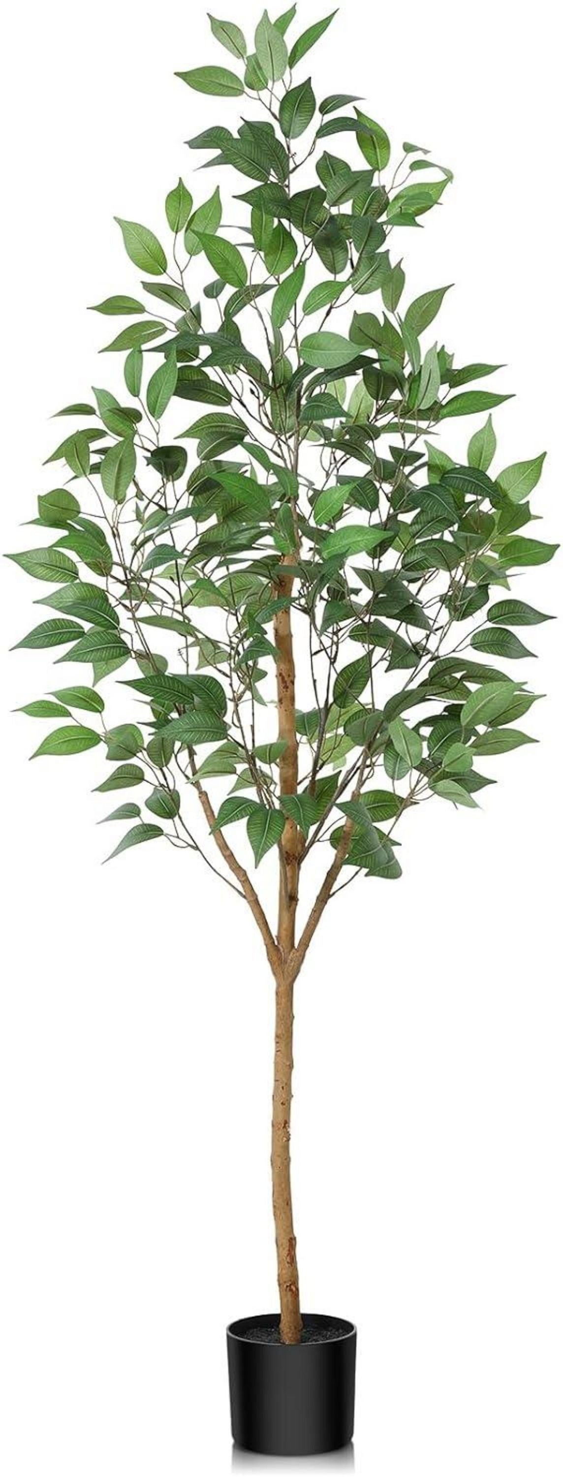 Künstliche Ficus Pflanze 150cm Tropische Deko Indoor Outdoor
