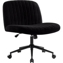 Bürostuhl ohne Armlehnen Höhenverstellbarer Drehstuhl