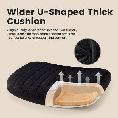 Ergonomischer Schwarzer Bürostuhl ohne