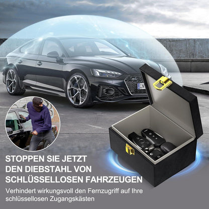 Keyless Go Schutzbox für Autoschlüssel & Kreditkarten Schwarz