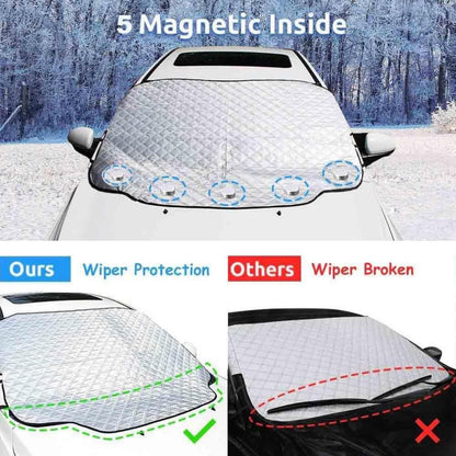 Auto Frontscheibenabdeckung Winter Windschutzscheibe Schnee Eis