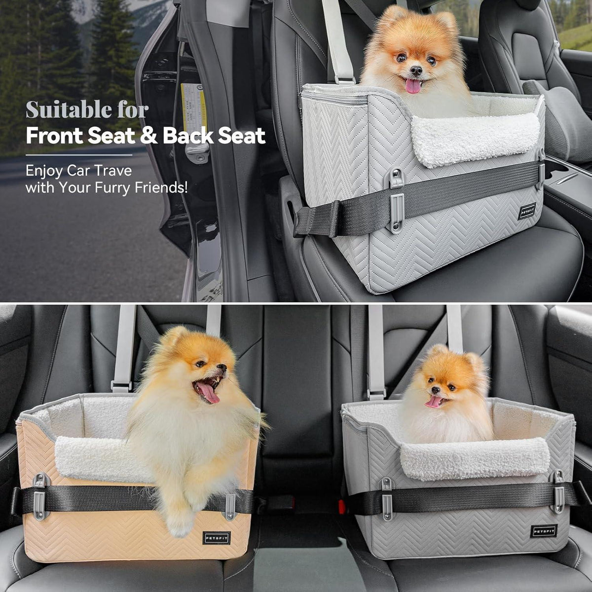 Hunde Autositz für kleine Hunde – Sicher & Komfortabel