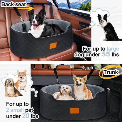 Hundesitz Auto – Sicher & Komfortabel für Große/Mittel Hunde