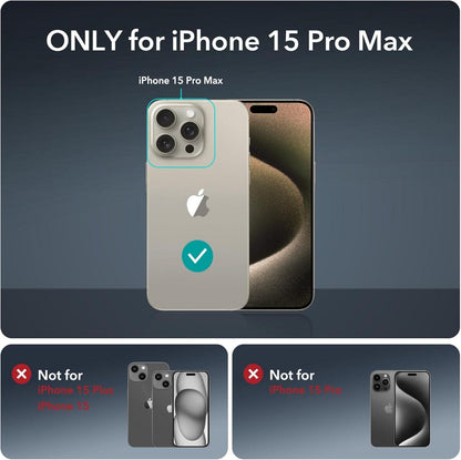 ESR iPhone 15 Pro Max Hülle, MagSafe 360° Schutzhülle