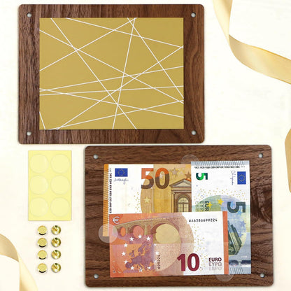 Giftota Money Gift Birthday - Wooden Happy Birthday