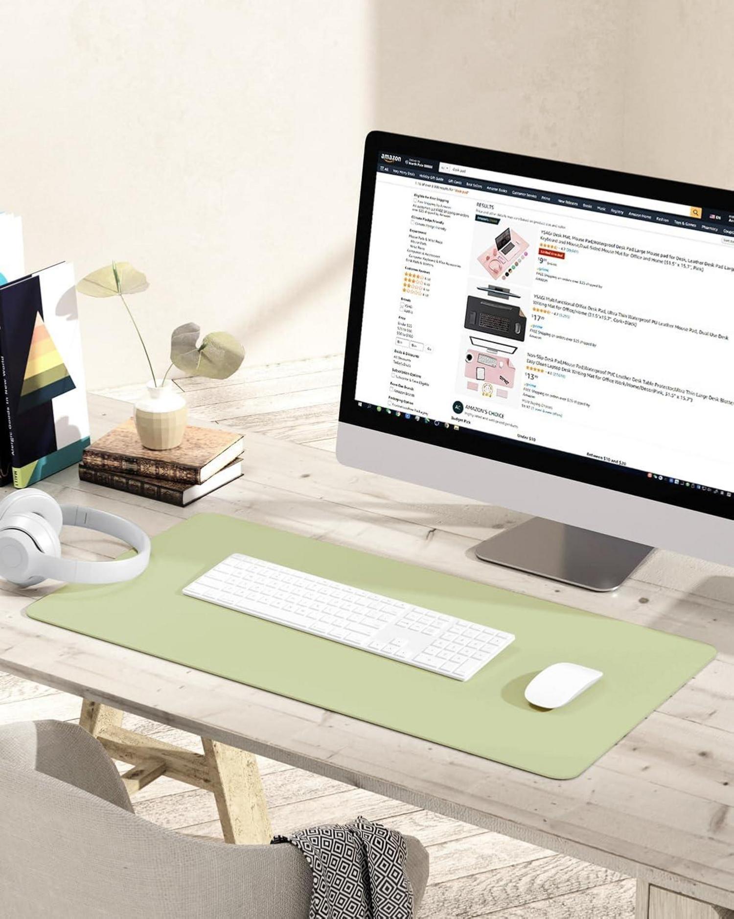 Großes Office Mousepad 80x40cm, Schreibtischunterlage aus