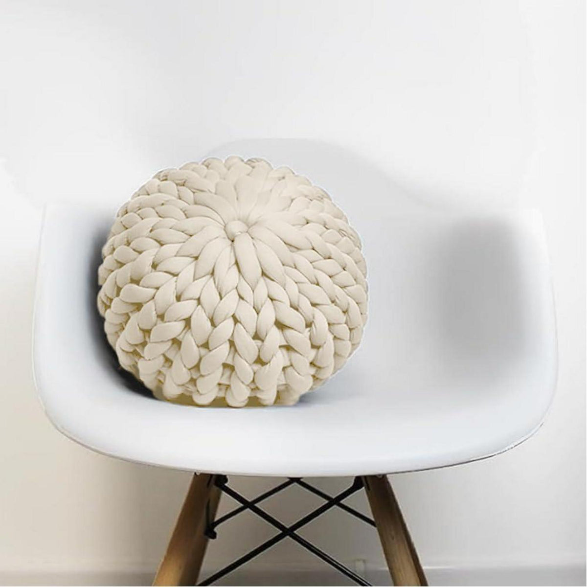 Chunky Wolle 500g - Cremegelb zum Stricken & Häkeln