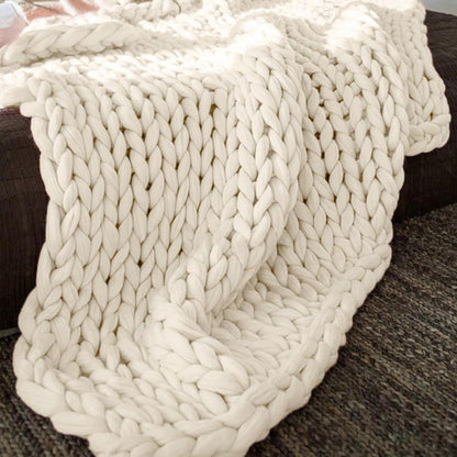 Chunky Wolle 500g - Cremegelb zum Stricken & Häkeln