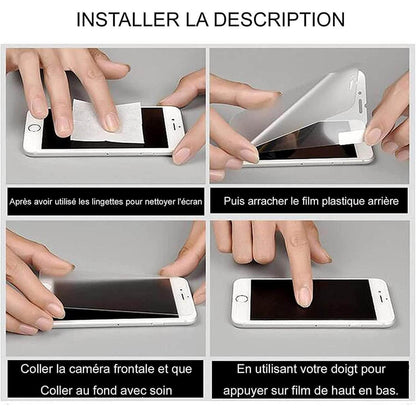 3er Pack mattes 9H Gehärtetes Glas Displayschutz für Apple