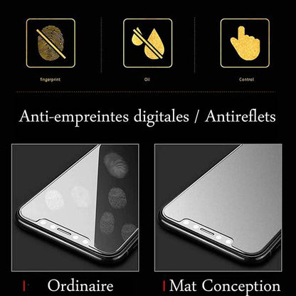 3er Pack mattes 9H Gehärtetes Glas Displayschutz für Apple