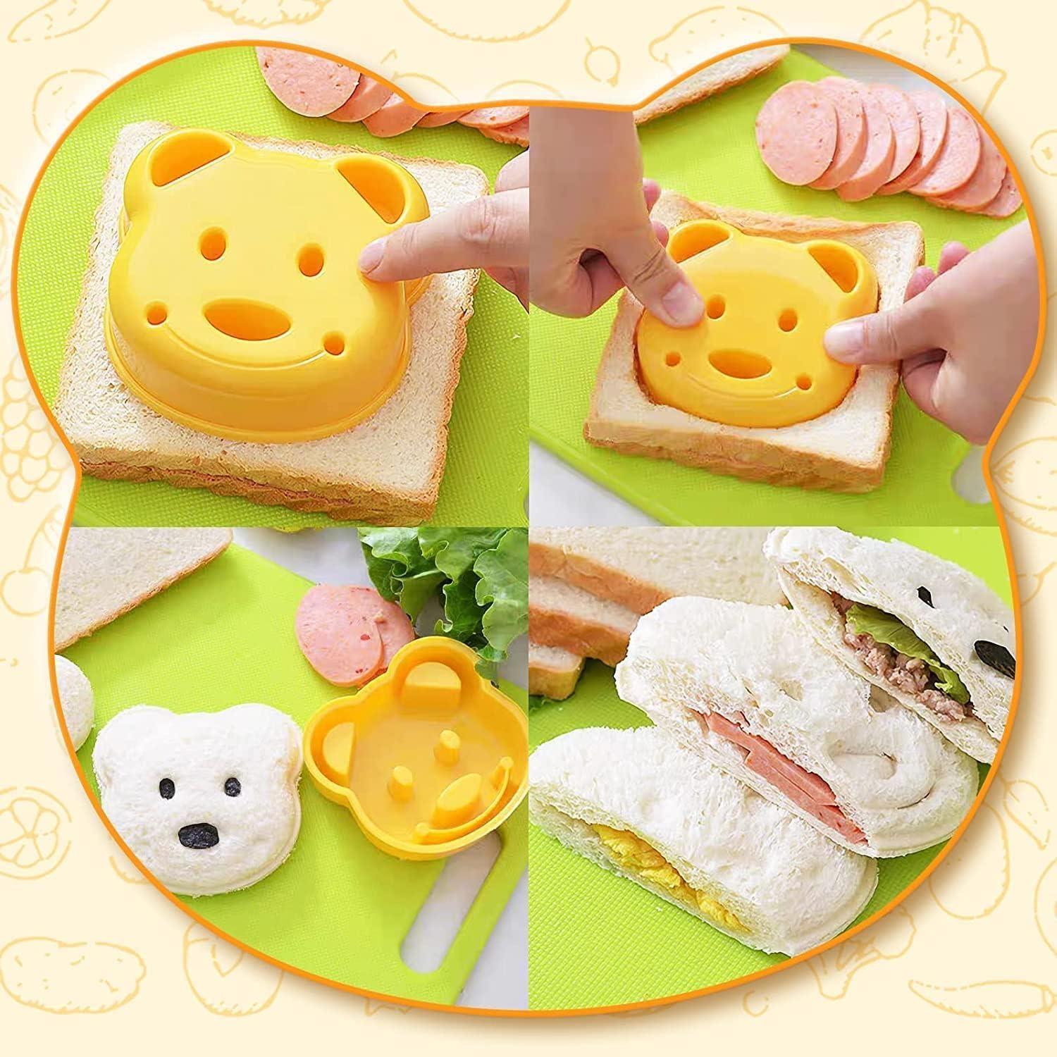 17-teiliges Kinder Sicherheitsmesser Set mit Ausstechformen, Schneidebrett
