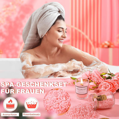 Geschenkset Schwester Geburtstag Kaffeetasse Keramik Spa