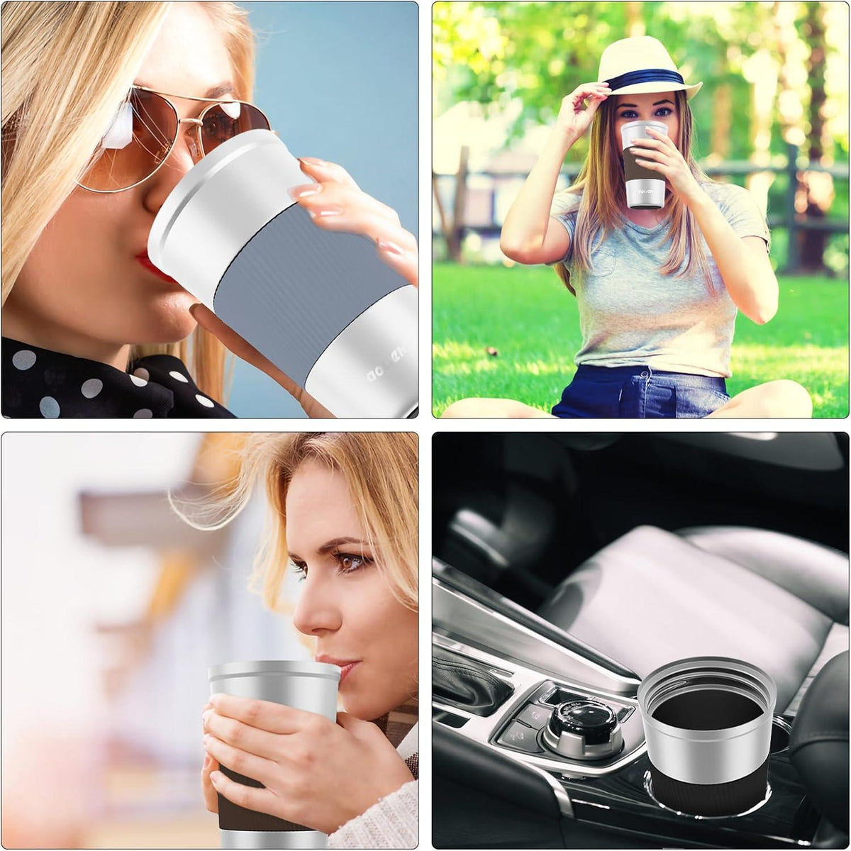 Aolieh Thermobecher 510ml Edelstahl Travel Mug Auslaufsicher Warmhaltebecher