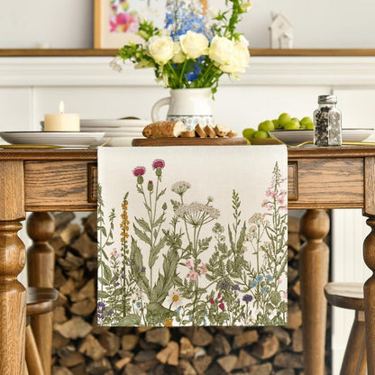 Artoid Mode Herbst Tischläufer 40x140 cm Beige