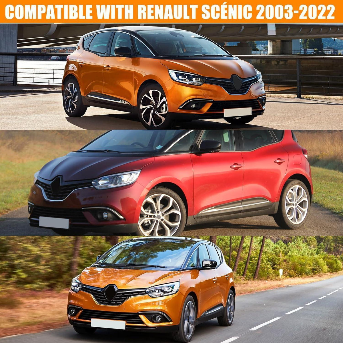 Auto Abdeckung für Renault Scénic 2003-2022 – Allwetterschutz