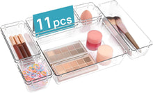 Schubladen Organizer Set 11-teilig Make-up Schminktisch Organizer