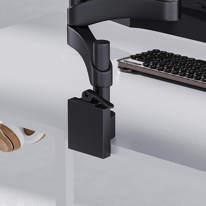 Schreibtisch Weiß 160x55x73,5cm Computertisch Schwarz Bürotisch mit