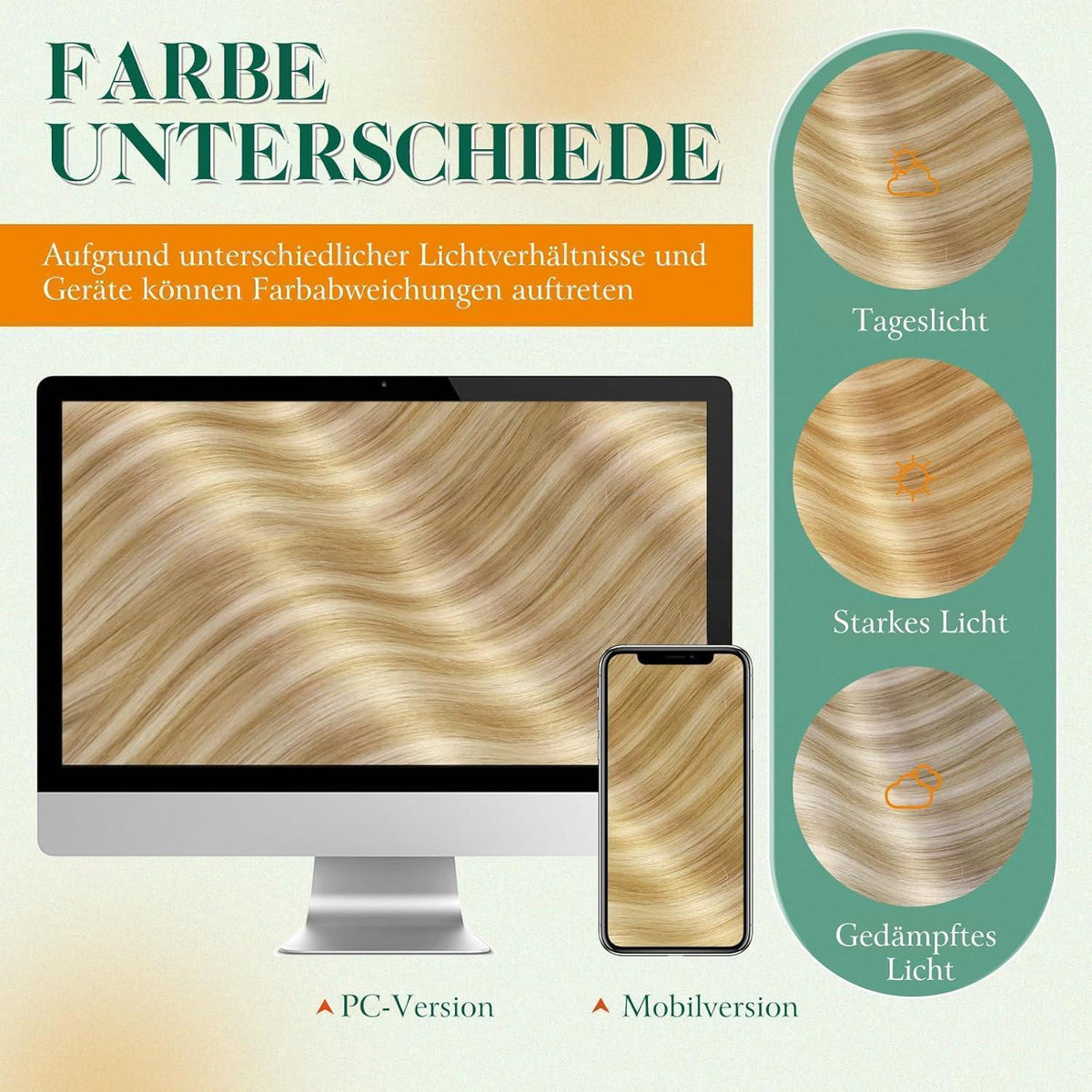 Echthaar Tape Extensions Blond – 50g, 50cm, #27/613