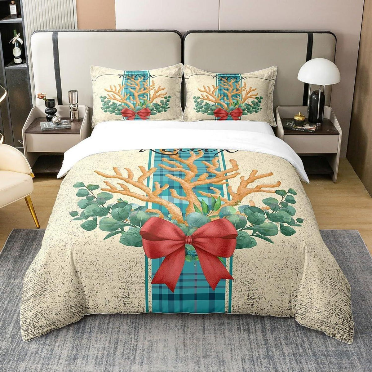 100% Baumwoll Bettbezug Set – Tropical Hawaii Design