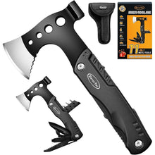 Multitool Axt 11-in-1 - Hochwertiges Camping-Werkzeug in