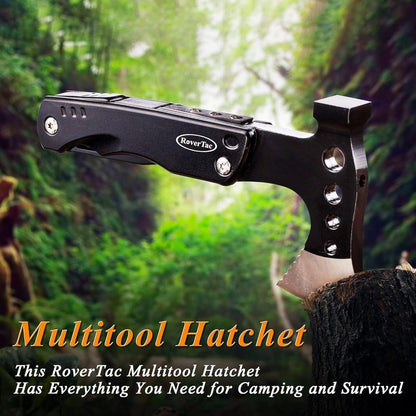 Multitool Axt 11-in-1 - Hochwertiges Camping-Werkzeug in
