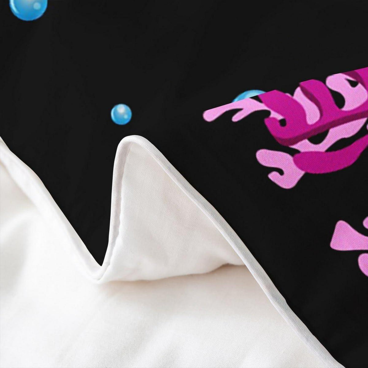 Axolotl Bettbezug 135x200 Baumwolle – Kawaii Unterwasserwelt