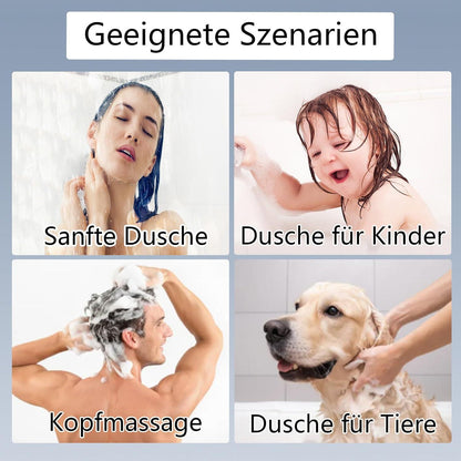 Nafall Duschkopf Handbrause PP Filter 5 Strahlarten Hochdruck Regendusche